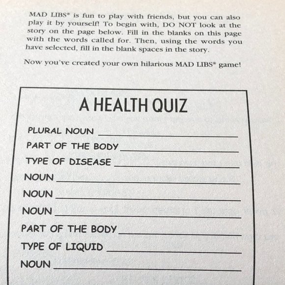 Retro Mammoth Mad Libs : Awesome Assortment by Roger Price and Leonard Stern - Picture 6 of 14